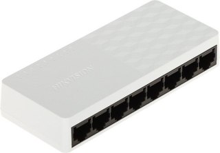 8-portowy plastikowy przełącznik Gigabit Ethernet Hikvision DS-3E0508D-O