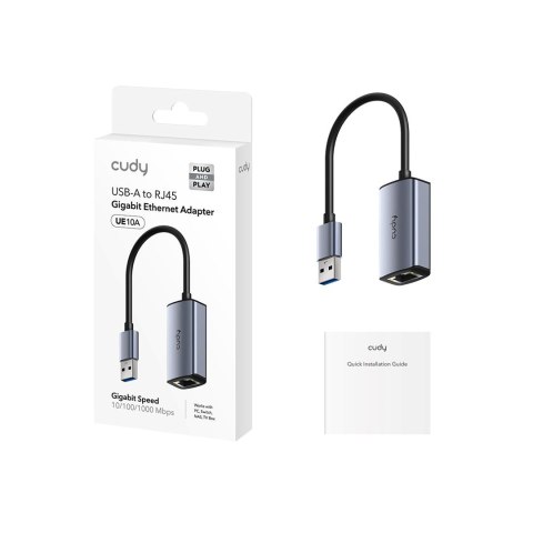 CUDY UE10A Adapter USB-A to Ethernet