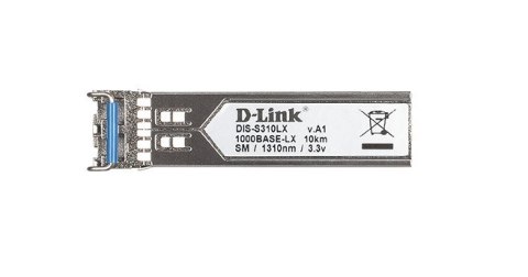 D-Link DIS-S310LX - Światłowód - 1000 Mbit/s - mini-GBIC - SFP - LX - 10000 m
