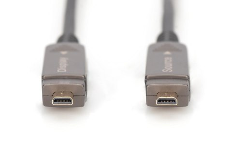 Kabel hybrydowy AOC HDMI 2.0 Premium High Speed Ethernet 4K60Hz UHD HDMI D/A HDMI D/A M/M czarny 15m