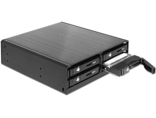 Kieszeń Delock 5.25" Mobile Rack dla 4 x 2.5" SATA HDD / SSD