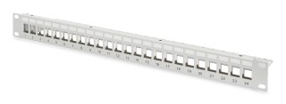 Panel krosowy DIGITUS 1U 24xCat6A Moduł Keystone ekranowany