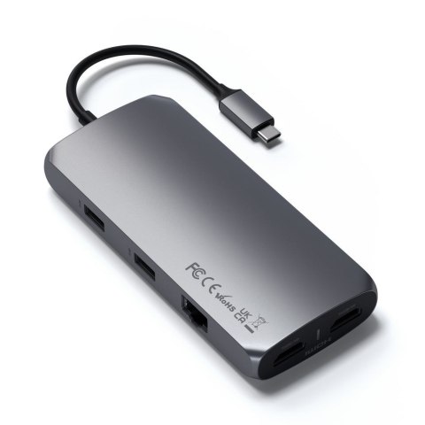 Satechi USB-C Wieloportowy adapter MX gwiezdny szary