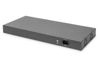 Switch Fast Ethernet PoE z 16 portami PoE + 2 Combo, 250W budżetu PoE