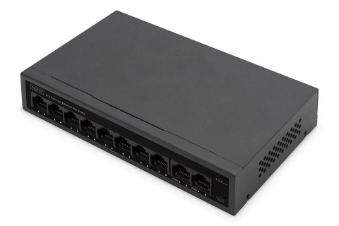 Switch PoE 8+2 Port FE 8 Port PoE 802.3at, 10/100 Mbps