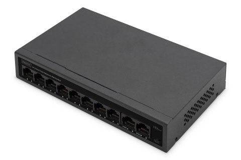 Switch PoE 8+2 Port FE 8 Port PoE 802.3at, 10/100 Mbps