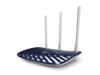 TP-Link Archer C20 AC750 V4.0 router bezprzewodowy Fast Ethernet Dual-band (2.4 GHz/5 GHz) Granatowy (marynarski)