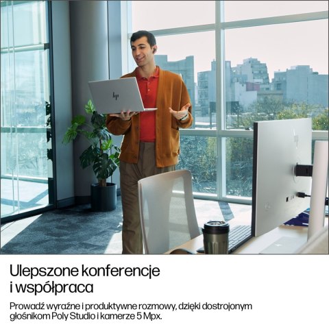 HP EliteBook 6 G1i Ultra 5 225U 16.0"WUXGA IPS 300nits AG 24GB DDR5 5600 SSD512 Arc Cam 5Mpx 56Wh W11Pro Pike silver aluminium 3