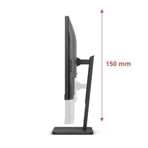 Monitor AOC 68,6cm (27") U27E3UF 16:09 2xHDMI+DP+USB 4K Lift