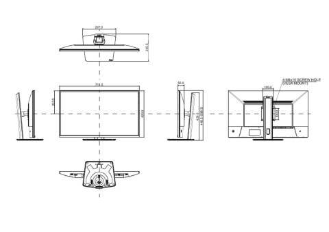 Monitor iiyama ProLite 32'' 4K VA z USB-C (95W), przełącznikiem KVM i obsługą PiP/PbP