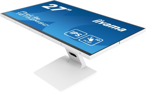 Monitor komputerowy iiyama ProLite T2752MSC-W1, 68,6 cm (27") 1920 x 1080 px Full HD LED Ekran dotykowy Biały
