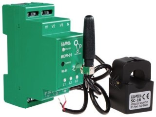 Monitor energii elektrycznej MEW-01/ANT-1F jednofazowy ZAMEL