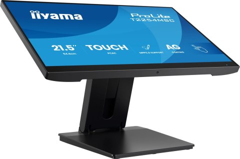 Monitor iiyama T2254MSC-B2AG 21,5" Optical Bonded PCAP 10P Touch Anti Glare MPP2.0 aktywny rysik obsługiwany 1920x1080