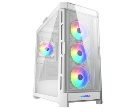 Obudowa Cougar Gaming Duoface Pro RGB - Midi Tower - PC - biały - ATX - EATX - micro ATX - Mini-ITX - SSI CEB - Metal - Szkło ha
