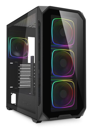 Sharkoon AK5G RGB Midi Tower Czarny