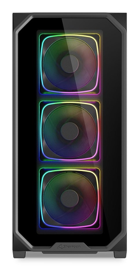Sharkoon AK5G RGB Midi Tower Czarny