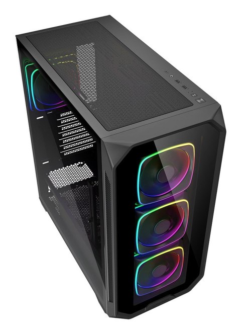 Sharkoon AK5G RGB Midi Tower Czarny