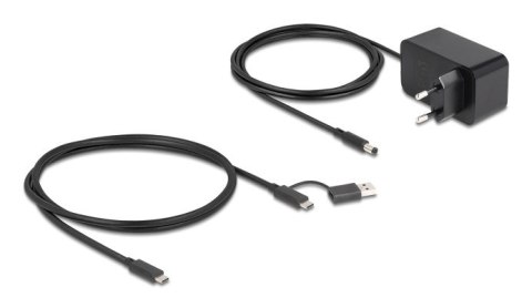 Delock 7-portowy hub USB z 3 portami 10 Gb/s i 4 szybkimi ładowaniami