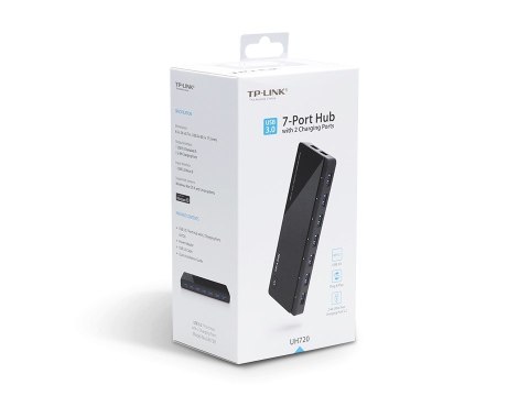 Hub TP-LINK UH720 (7x USB 3.0; kolor czarny)
