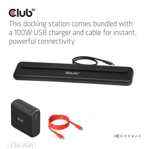 NB Stacja dokująca 12w1/USB-C 100W CSV-2541 CLUB3D