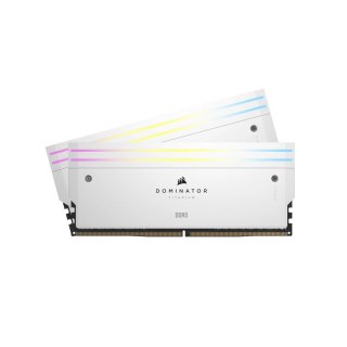 Pamięć RAM DDR5 96GB PC 6600 CL32 Corsair Zestaw (2x48GB) DOMIN. T RGB Wh sprzedaż detaliczna