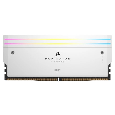 Pamięć RAM DDR5 96GB PC 6600 CL32 Corsair Zestaw (2x48GB) DOMIN. T RGB Wh sprzedaż detaliczna