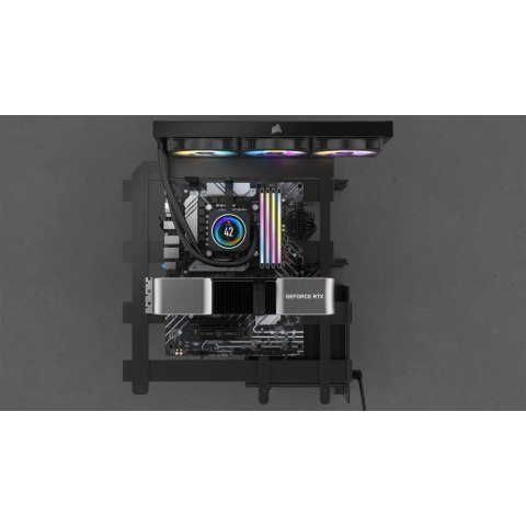 Zestaw pamięci DDR5 32GB PC 7000 CL34 Corsair, 2x16GB, Dominator T RGB White, sprzedaż detaliczna