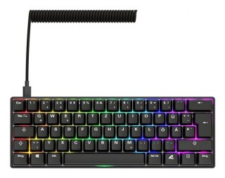 Klawiatura gamingowa Sharkoon Skiller SGK50S4 Gen2 PBT scw-gelRGB