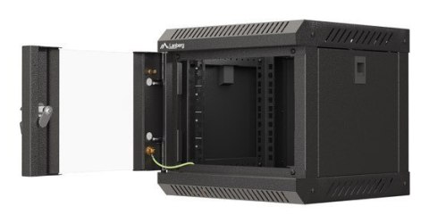 Lanberg WF11-3304-10B stojak 4U Szafa wisząca Czarny