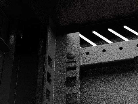 Lanberg WF11-3304-10B stojak 4U Szafa wisząca Czarny