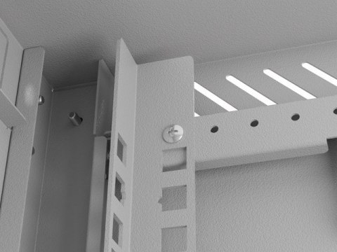 Lanberg WF11-3304-10S stojak 4U Szafa wisząca Szary