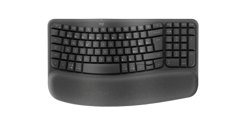 Logitech 920-012307 klawiatura Biuro RF Wireless + Bluetooth QWERTZ Czeski Grafitowy