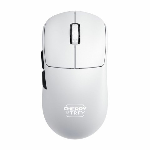 Mysz CHERRY Xtrfy M68 Pro - mysz - optyczna - 5 przycisków - bezprzewodowa - 2,4 GHz - odbiornik bezprzewodowy (USB) - biały