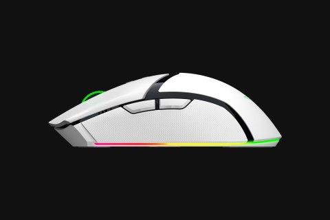 Mysz Razer Cobra Pro, biała, sieć bezprzewodowa/przewodowa, 2,4 GHz, USB-C