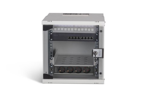 Pakiet sieciowy 10", szafa 6U i sprzęt, wersja gr SOHO Pro, bez montażu