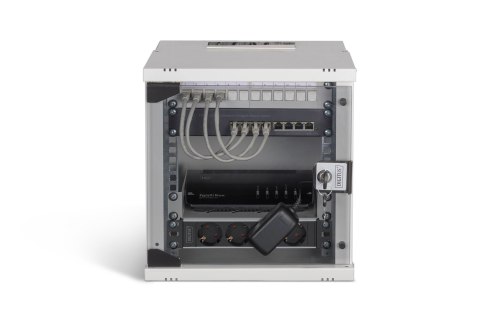 Pakiet sieciowy 10", szafa 6U i sprzęt, wersja gr SOHO Pro, bez montażu