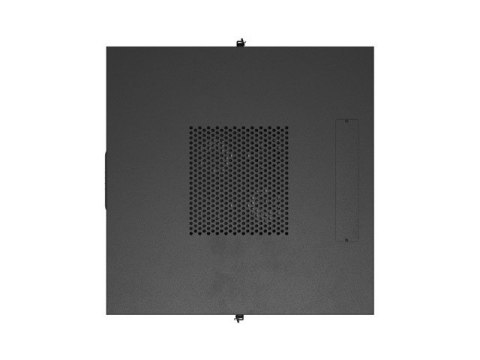 Szafa instalacyjna rack stojąca 19'' 47U 800x800 czarna drzwi perforowane LCD LANBERG (FLAT PACK)