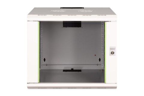 Szafa wisząca 19'' 9U Digitus 509x600x600 mm, kolor szary (RAL 7035)