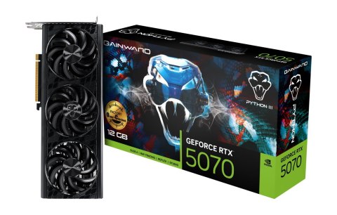 Karta graficzna Gainward GWD RTX 5070 Python III OC 12 GB GDDR7