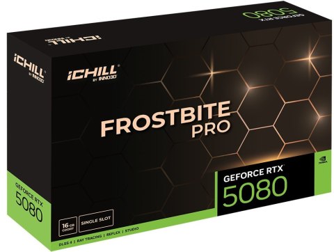 Karta graficzna Inno3D RTX5080 iChill Frostbite Pro 16GB GDDR7 HDMI 3xDP