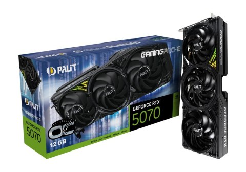 Palit GeForce RTX 5070 Ti GamingPro-S OC - 16GB GDDR7, HDMI, 3x DP