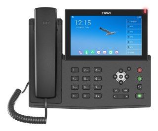 Telefon IP Fanvil X7A przewodowa słuchawka LCD 20 linii Wi-Fi