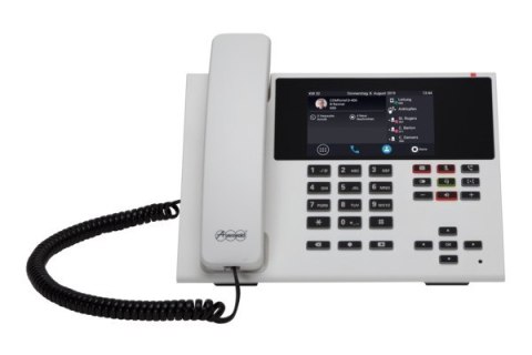 Telefon VoIP Auerswald COMfortel D-400 z identyfikacją dzwoniącego / Połączenie oczekujące - SIP, RTP, SRTP, SIPS - 6 linii