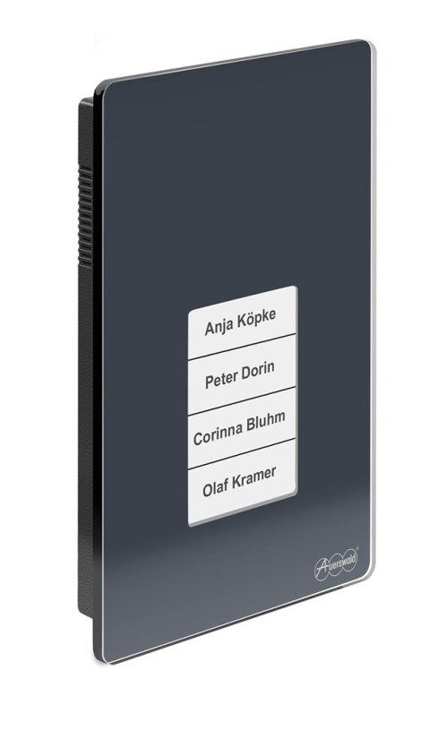 Terminal kontroli dostępu TFS-Dialog 400 z czytnikiem linii papilarnych - Antracyt