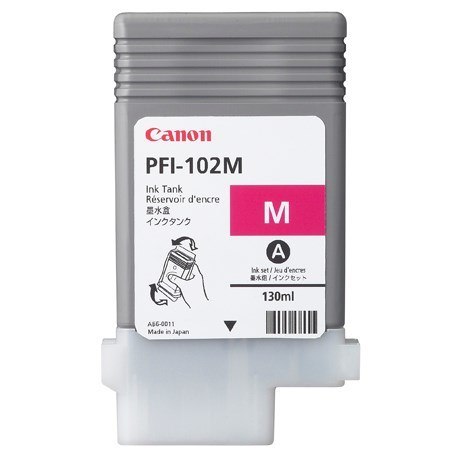 Tusz Canon PFI-102M=PFI102M=CF0897B001AA, czerwony 130ml