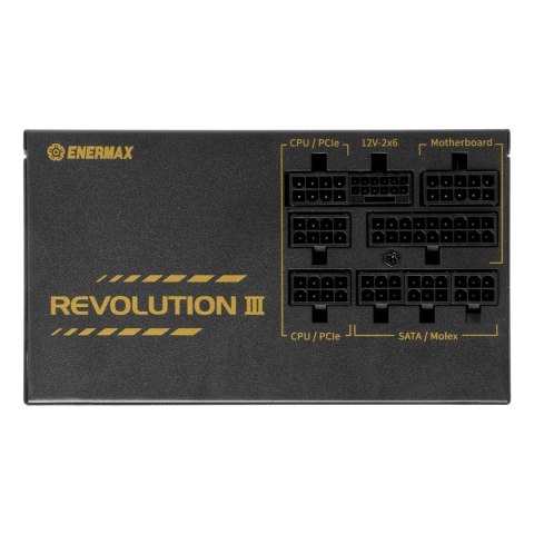 Enermax Zasilacz 850W Revolution3 80+ Złoty FULLMOD
