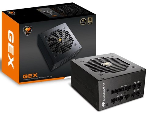 Zasilacz COUGAR GEX 750W ATX3.0 / 80 Plus Gold / Modułowy