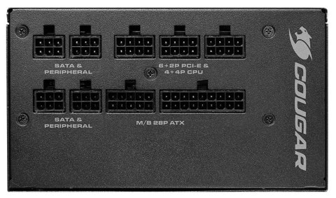 Zasilacz COUGAR GEX 750W ATX3.0 / 80 Plus Gold / Modułowy