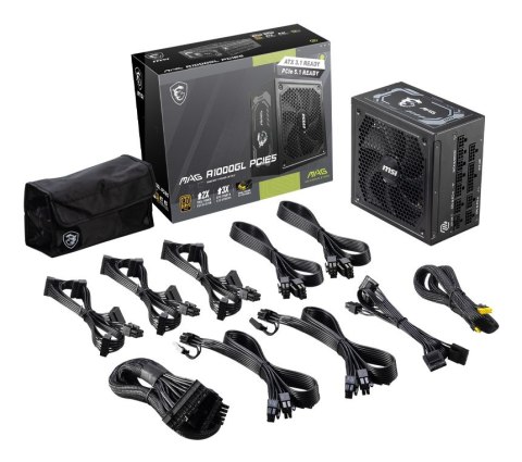 Zasilacz MSI PC MSI MAG A1000GL PCIE5 (306-7ZP9B11-CE0)