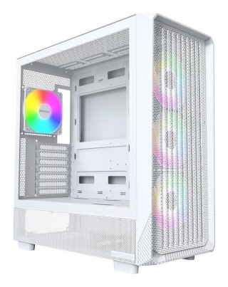 CASE MIDITOWER MATX W/O PSU/X5 (W) MONTECH